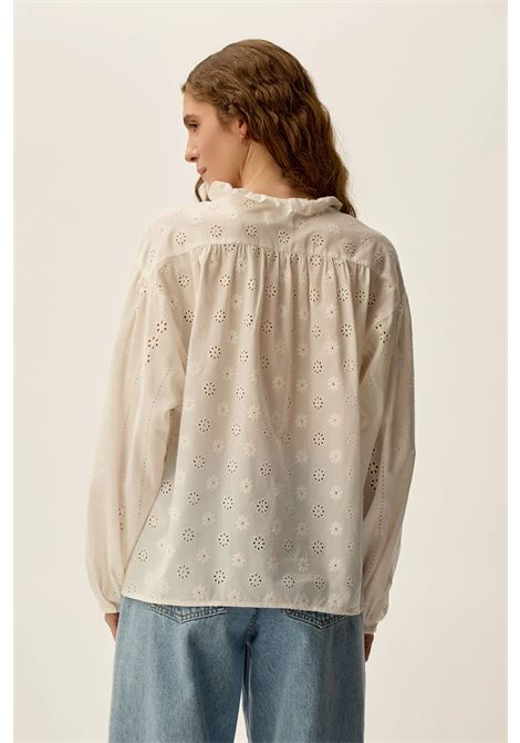 DES PETIT HAUTS - Blouse Satine Ecru Des Petits Hauts |  | 1E250486ECRU